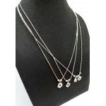 Alfieri St John - 18k  White   Gold Diamond  Necklace